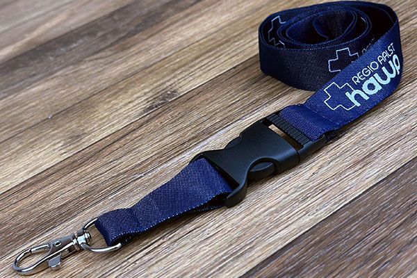 Fijngeweven lanyards